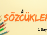 A ile Başlayan Sözcükler (1 Sayfa)